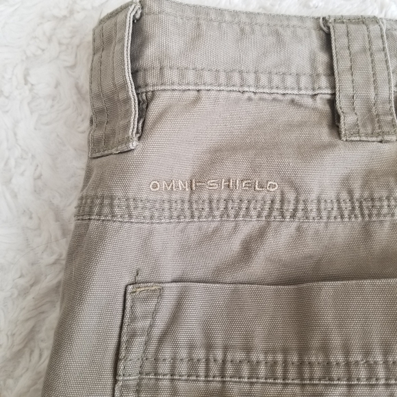Columbia Ultimate Roc Omni-Shield Beige Pants 38X34 - Picture 11 of 15